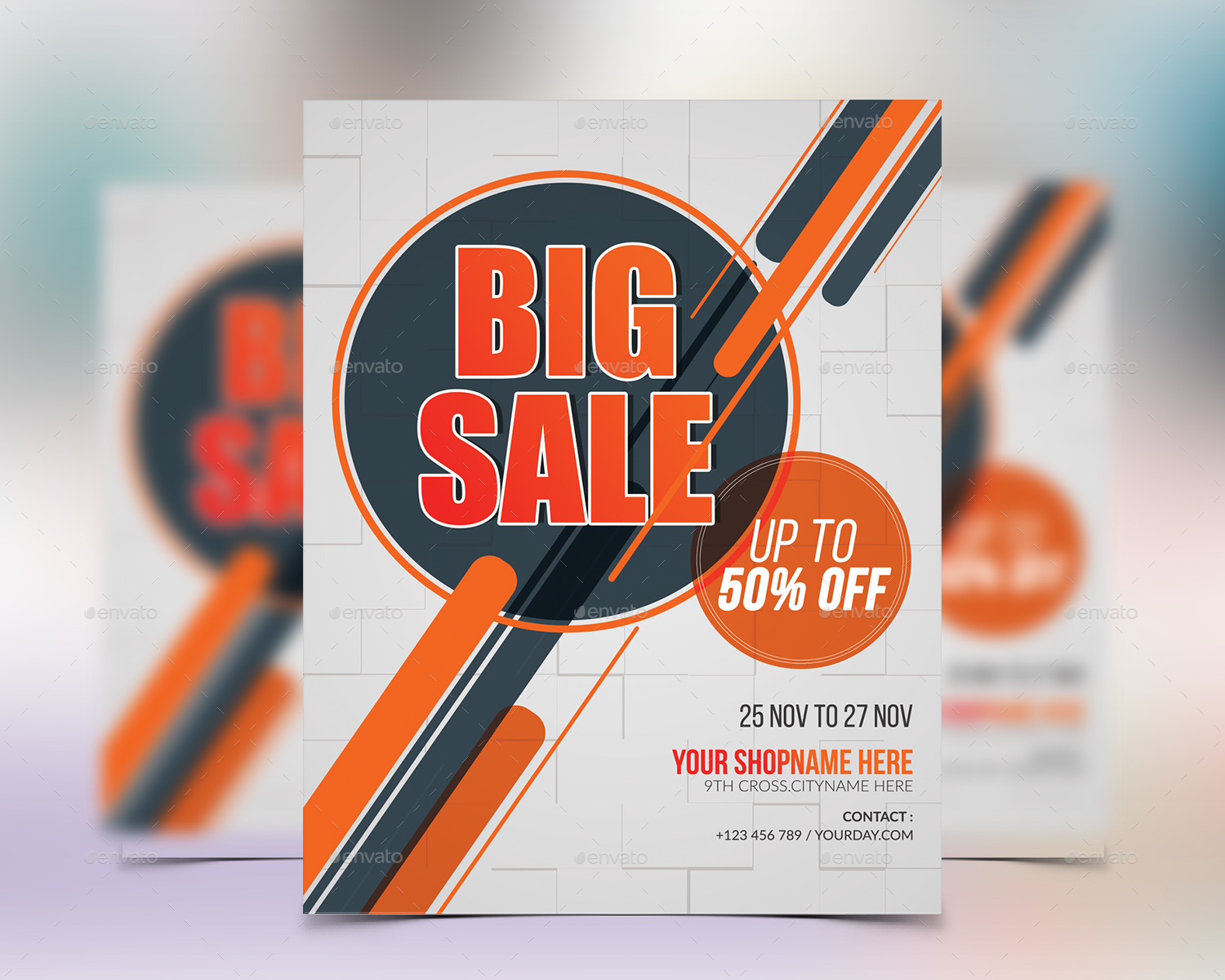 Big Sale Flyer, Print Templates GraphicRiver